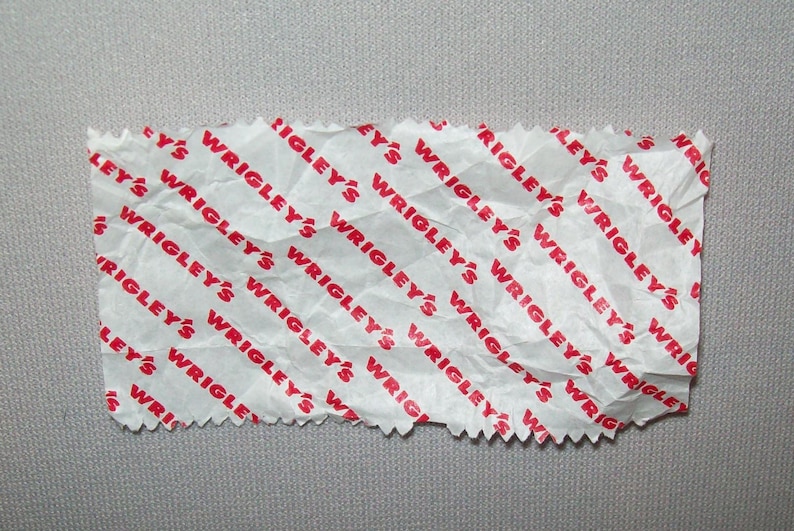 Huge Lot of 6 Pounds of Paper Gum Wrappers Great Craft Project Etsy