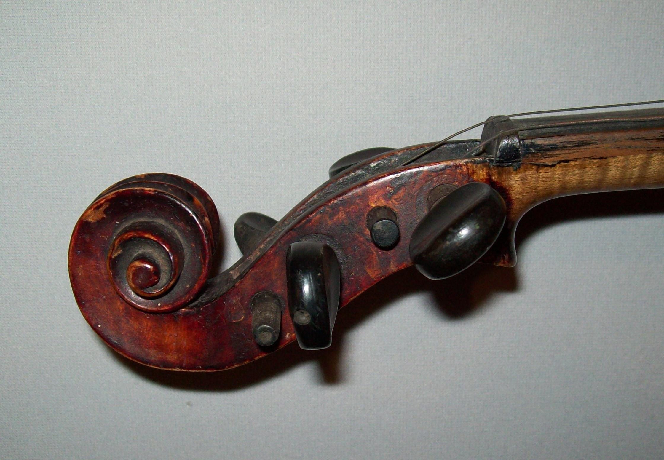 Antique Vtg Ca 1900s ? Nicolaus Amatus Cremona Violin Copy With