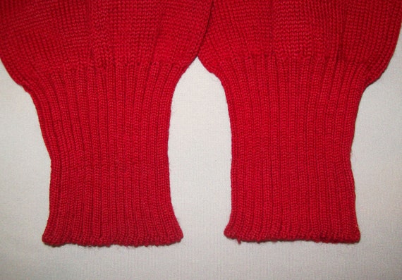 Old Vtg 1950s Letterman Varsity Sweater Size 38 S… - image 7