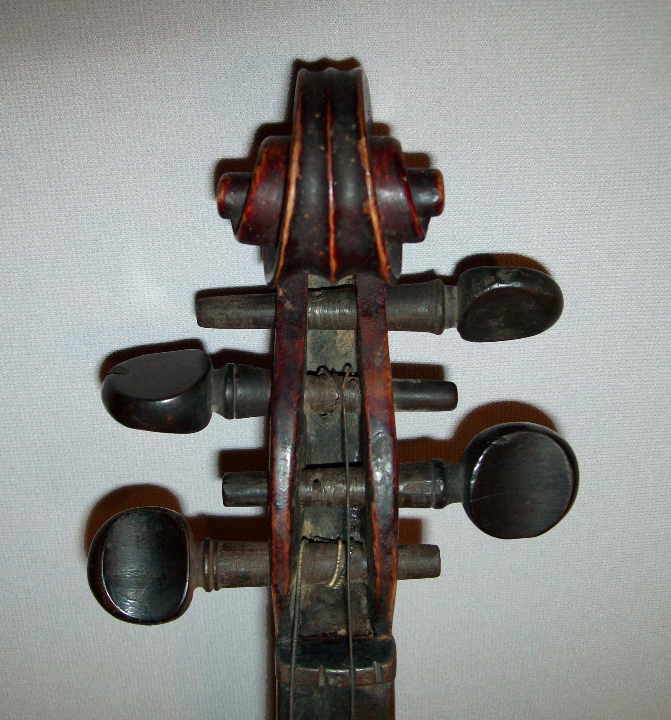 Antique Vtg Ca 1900s ? Nicolaus Amatus Cremona Violin Copy With