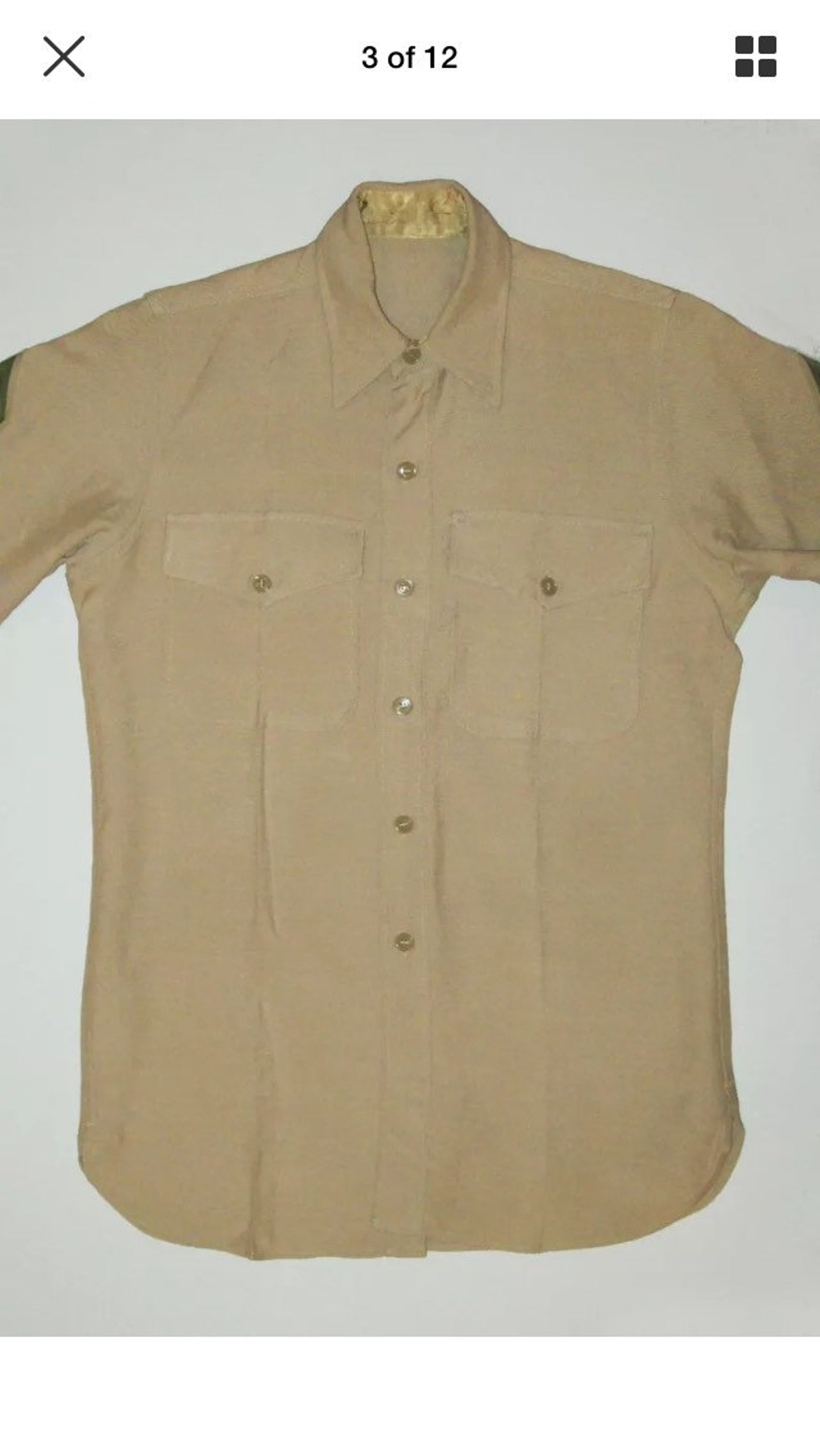 Nice Vtg 1960's Vietnam War USMC Khakis Uniform 30x33 US | Etsy