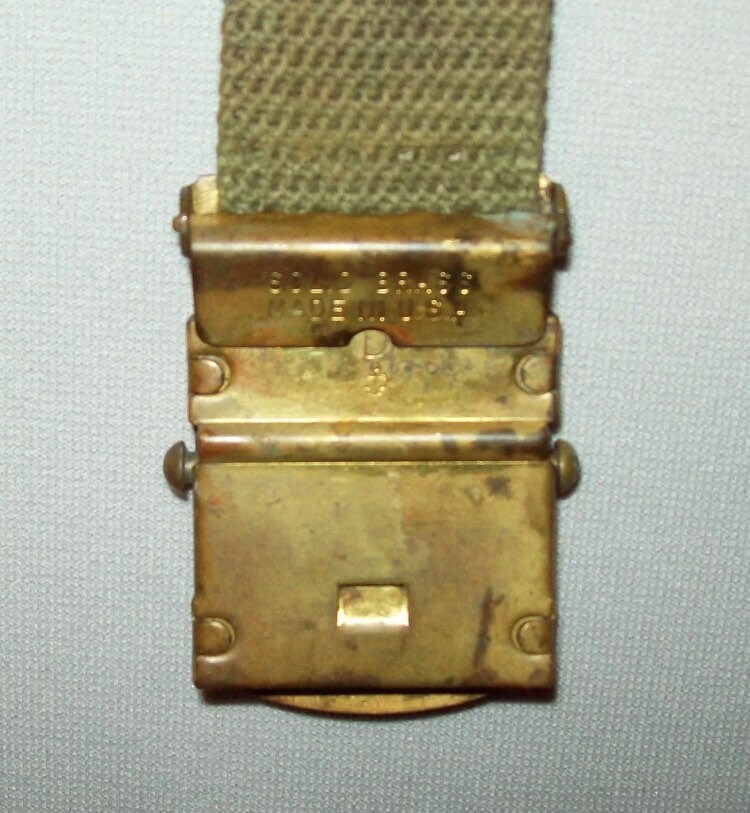 Vtg Ca 1960's Boy Scout Uniform  Belt With Brass Boy Etsy