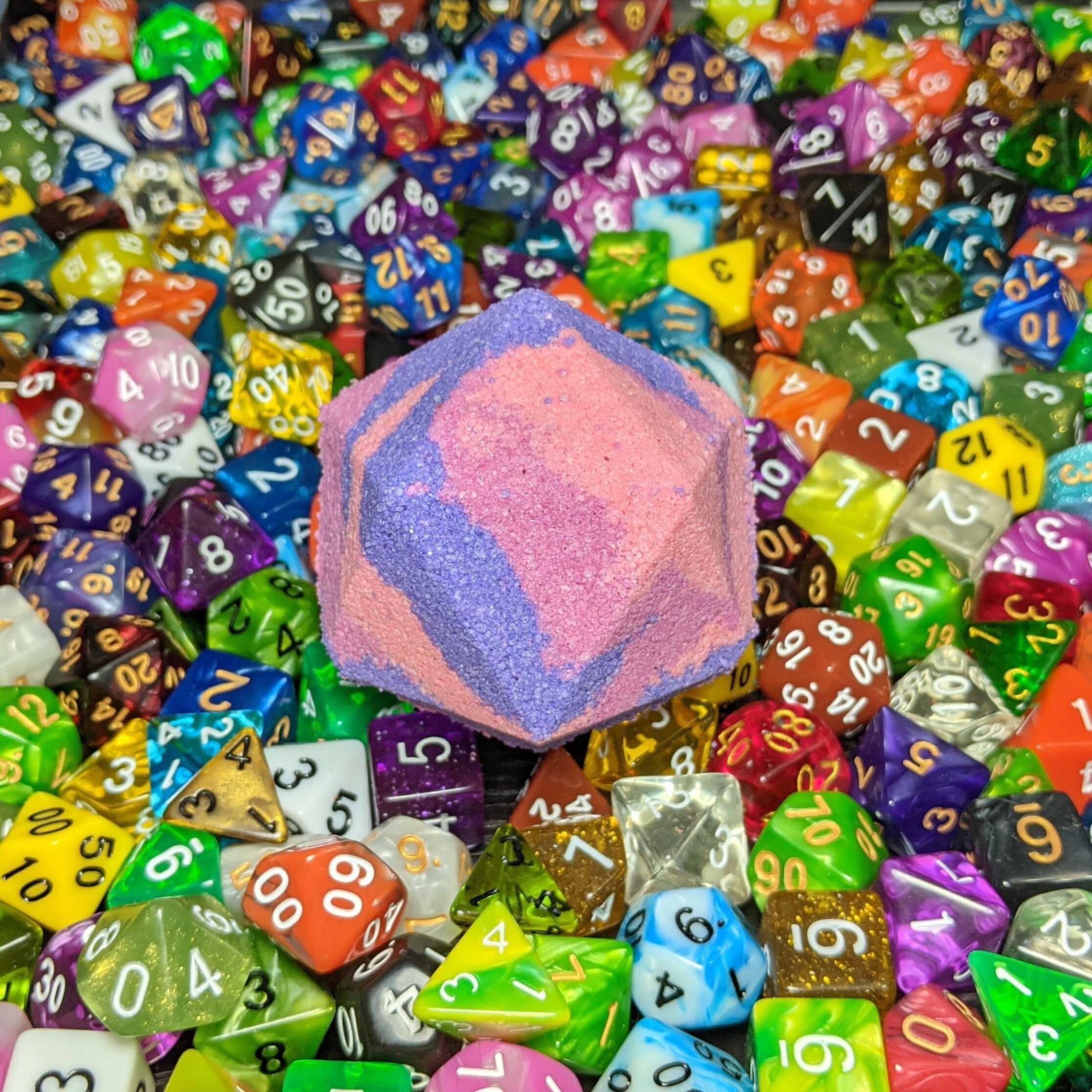 D&D Poison Spray Themed Bath Bomb With Random Dice Etsy Canada