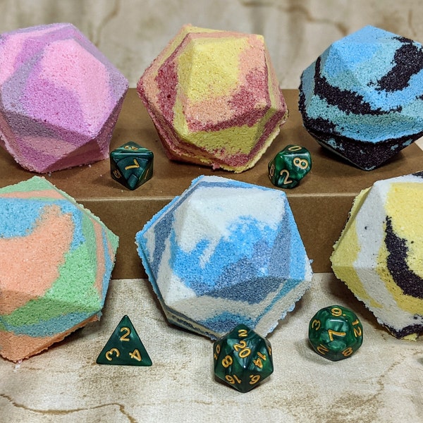 D20 Bath Bomb Etsy