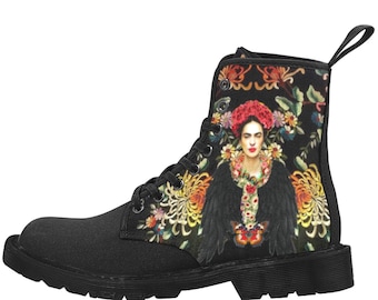 frida kahlo boots