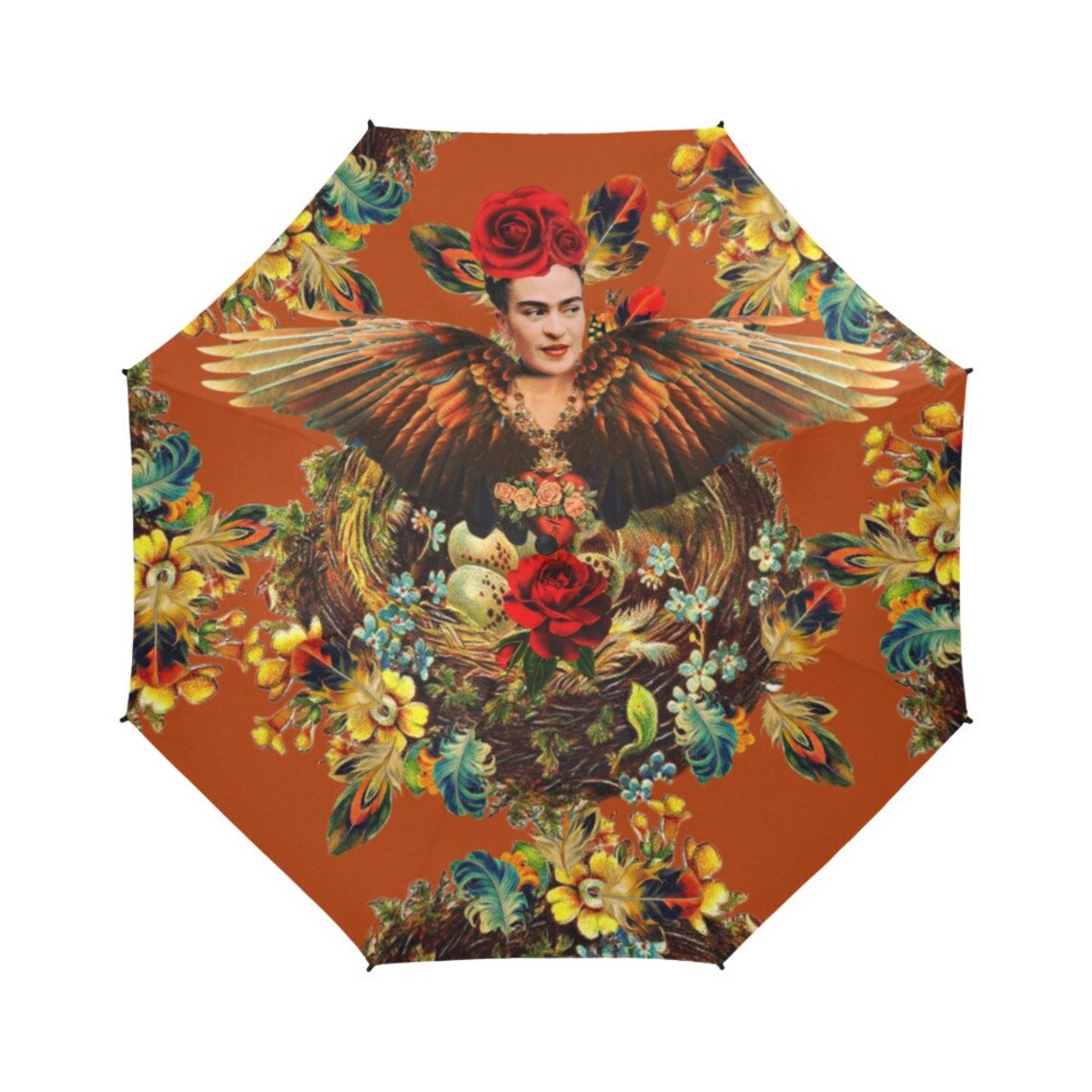 All Season Umbrella Frida Kahlo Rainwear Wearable Art Etsy