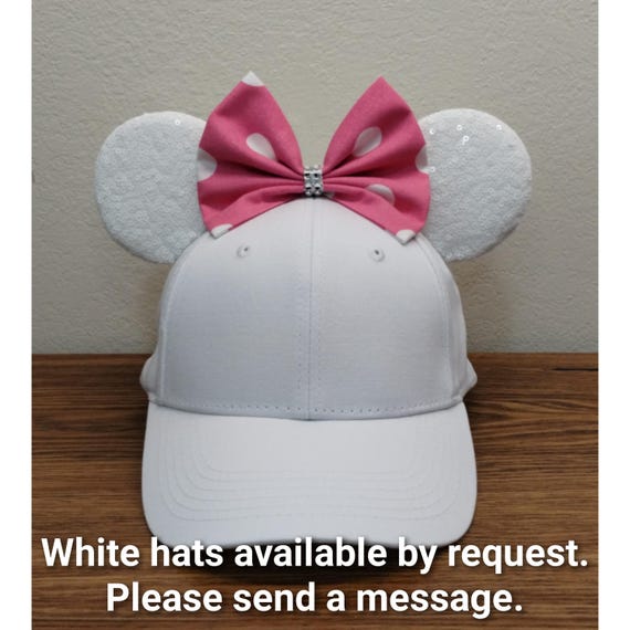 Minnie Ears Hat With Sequin Ears, Disney Mickey Ears Hat for  display picture 1