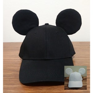 Disney Mickey Ears Hat for Men, Adults | Mickey Mouse Dad Hat | Mickey Ears Snapback Hat