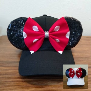 Disney Mickey Ears Hat Cap | Disney Minnie Ears Hat | Minnie Mickey Mouse Dad Hat | Mickey Ears Snapback Hat | RunDisney Hat Cap