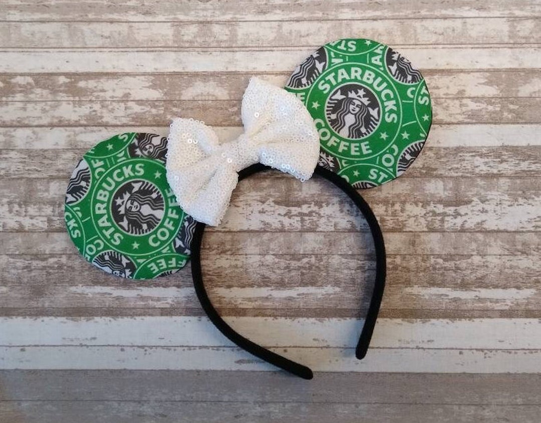 Starbucks Disney Ears Headband, Starbucks Mickey Ears 