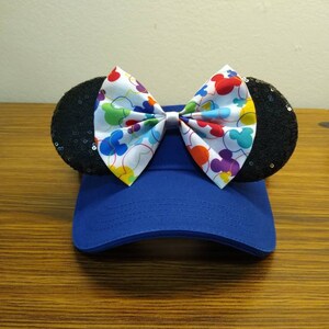 Disney Hat Visor, Minnie Ears Visor, Disney Ears Hat, Disney Ears Visor, Mickey Head Hat Visor, RunDisney Visor, Disney Visor