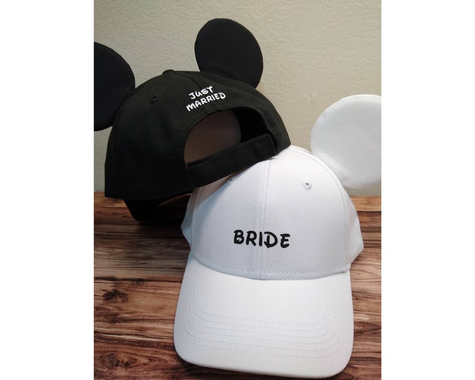 Disney Bride or Groom Hat | Disney Groom Mickey Ears Hat for  display picture 1
