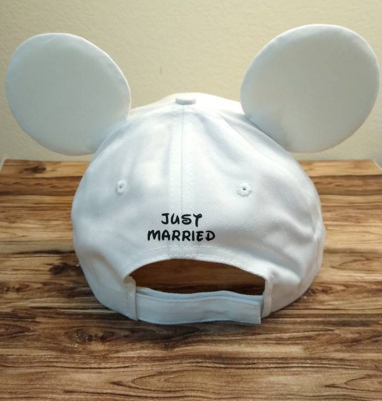 Disney Bride or Groom Hat | Disney Groom Mickey Ears Hat for  display picture 3