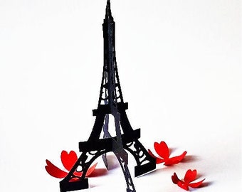 Download 3d Eiffel Tower Etsy