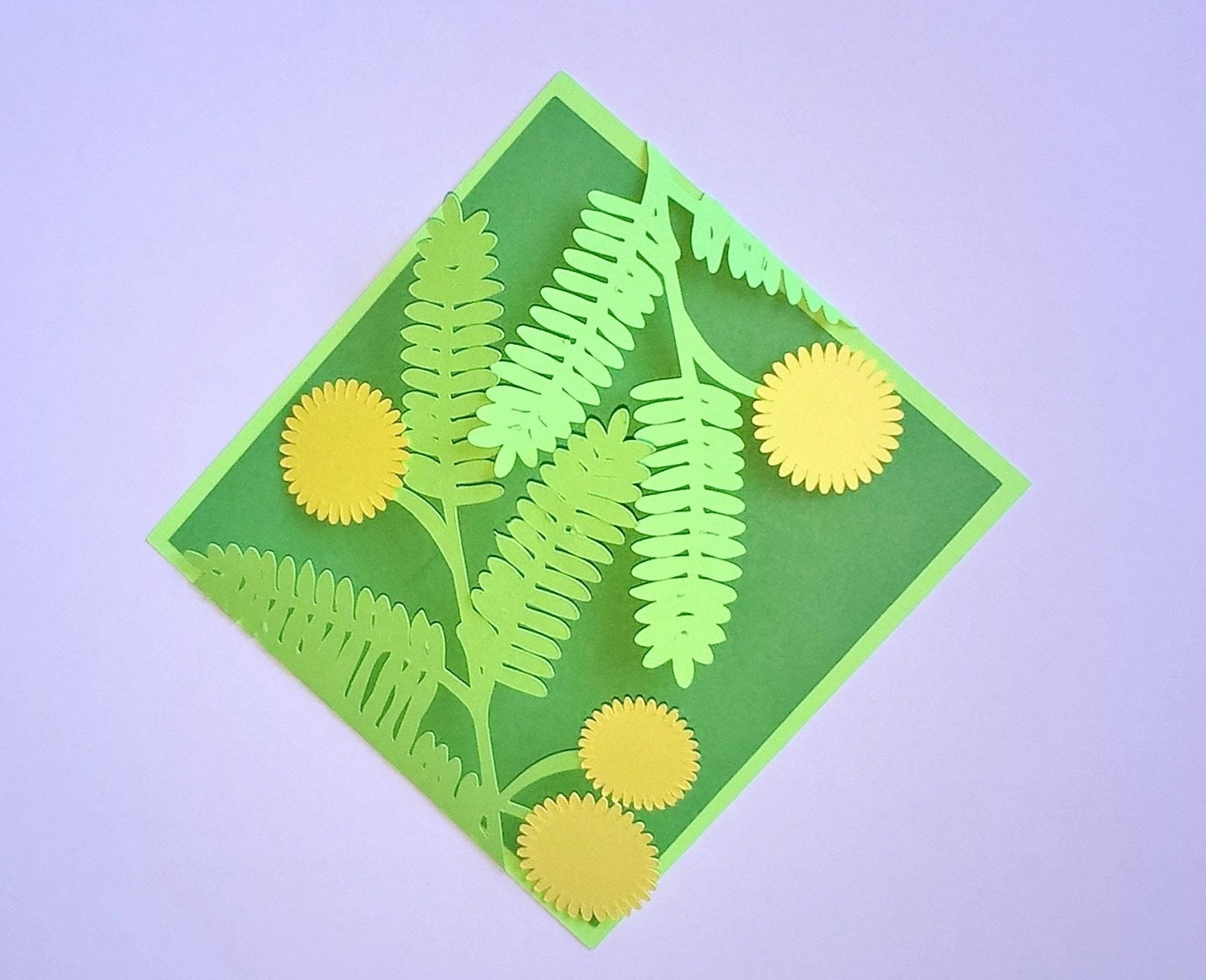 Download SVG ENVELOPE TEMPLATE Illustration Flower Mimosa Flower of ...
