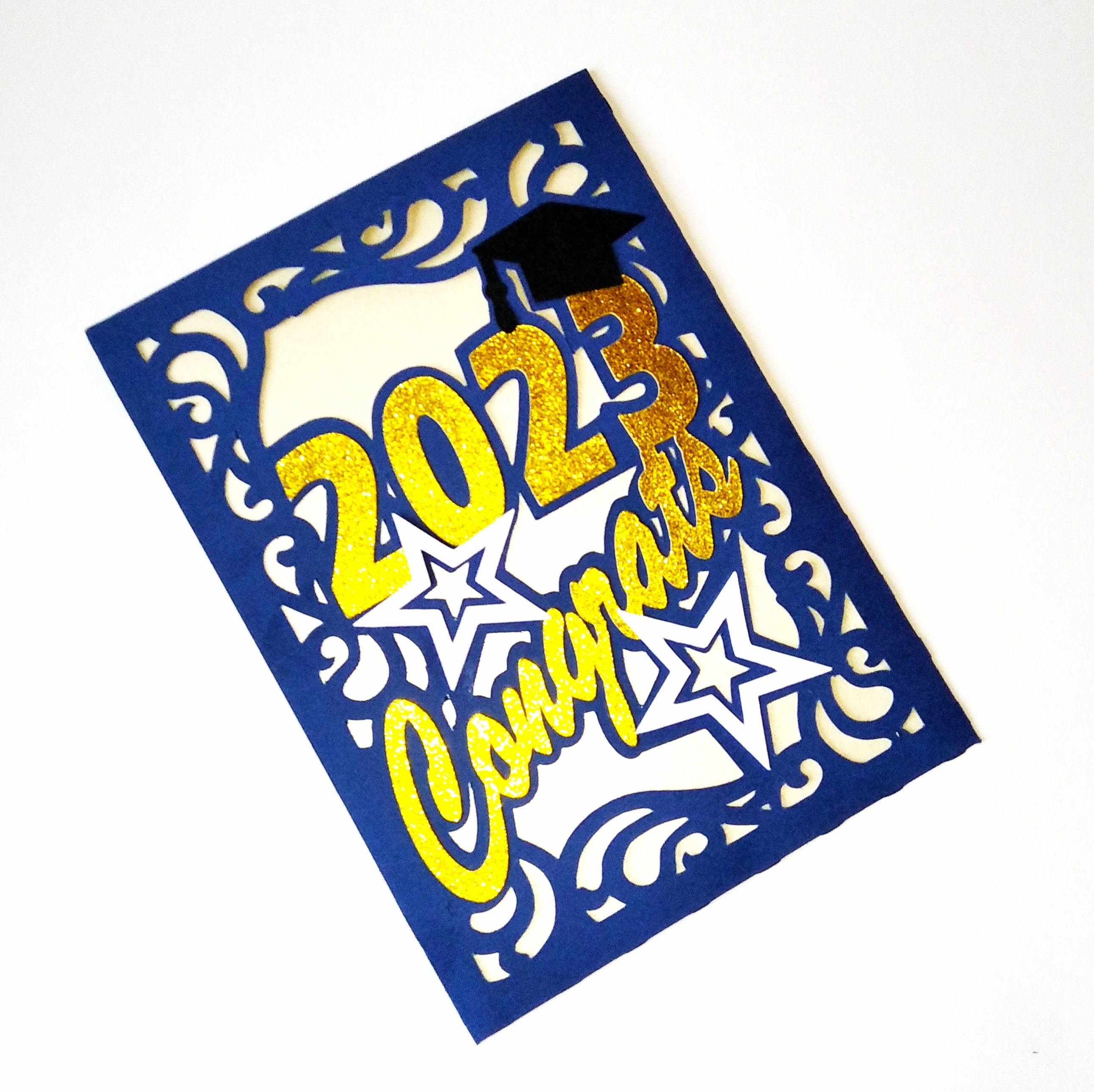 GRADUATION CARD. SVG Templates. Graduation Invitation. Cricut Etsy Canada