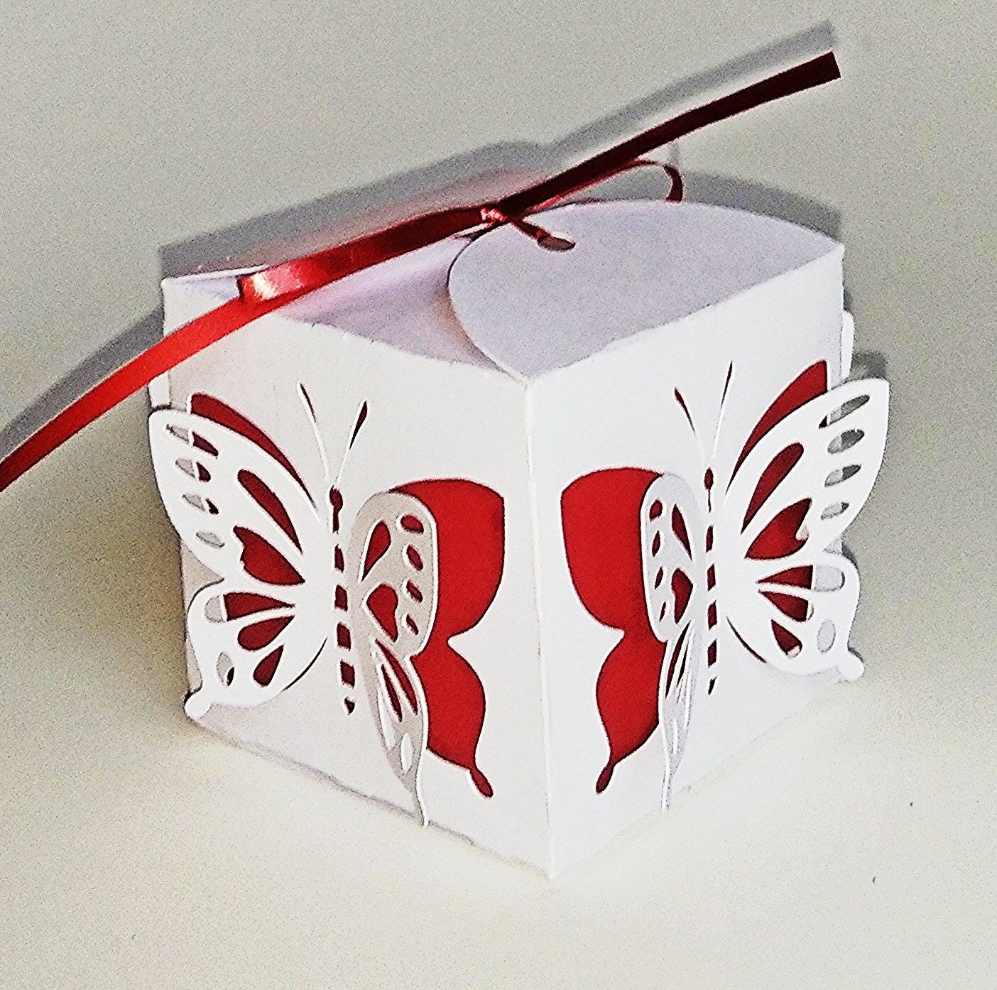 3D BUTTERFLY BOX. SVG Templates. Favors Box. Gift Box. Candy | Etsy