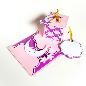 CONJUNTO DE BEBÊ. Modelos SVG. Caixa de lembrancinhas, cartão dobrável e etiquetas ou rótulos. Cricut, SilhouetteCameo. Dxf SilhouetteStudio Ai Svg Png Arquivos Pdf.