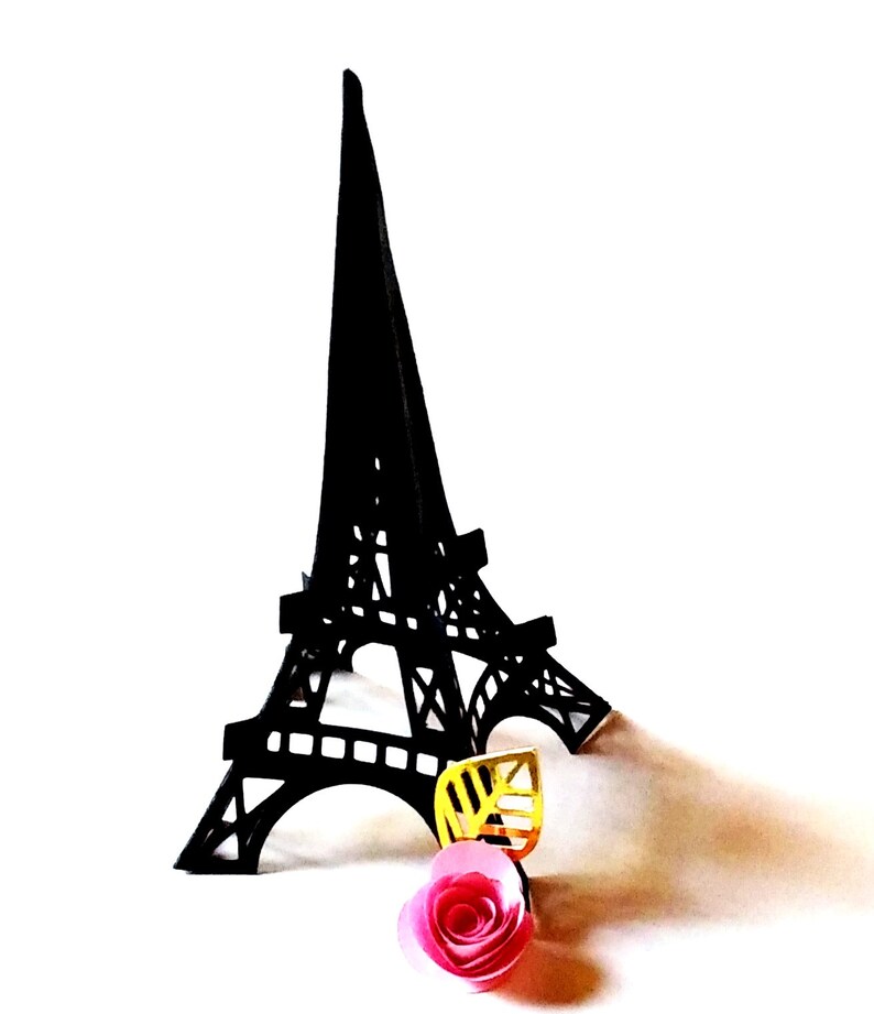 3D EIFFEL TOWER. SVG Templates. Centerpieces. Parties - Etsy