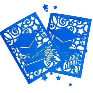 TARJETAS DE GRADUACIÓN. Plantillas SVG. Tarjetas plegables y de bolsillo. Cricut, SilhouetteCameo, corte láser. Archivos Dxf, SilhouetteStudio, Pdf, Png, Svg.