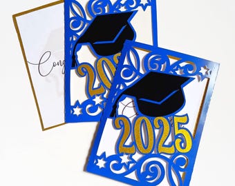 CARTES DE DIPLME. Modèles SVG. Carte pliante et Pocket Card. Cricut, Silhouette Cameo, Découpe Laser. Fichiers Dxf SilhouetteStudio Pdf Svg Png.