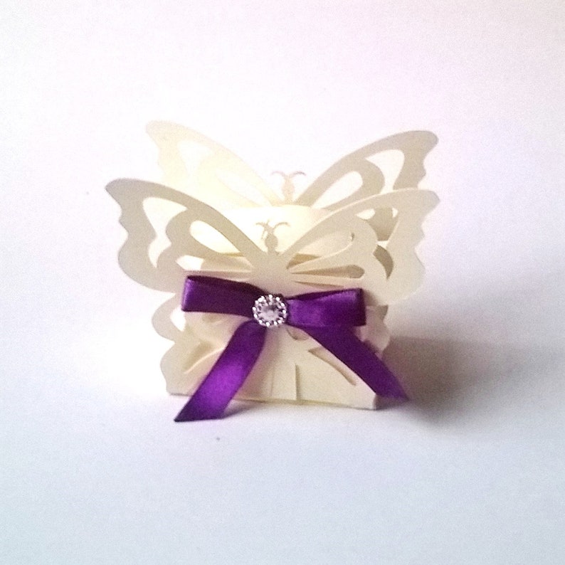 Download BUTTERFLY SVG Templates Set: Favors Box Card Envelope 3D ...