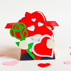 Plantillas SVG LOVE BOX, Love Box para regalos, DIY Box para proyectos Cricut, Regalo de San Valentín, Archivos Svg, .Studio, Dxf.