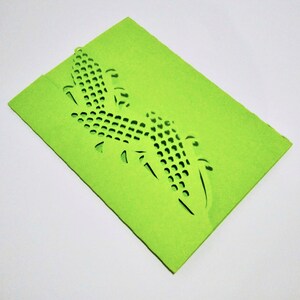 CARTE DE MAÏS. Modèles SVG. Carte à trois volets. Cricut, SilhouetteCameo, Découpe Laser. Fichiers Pdf Dxf SilhouetteStudio Ai Svg Png. Téléchargement instantané.