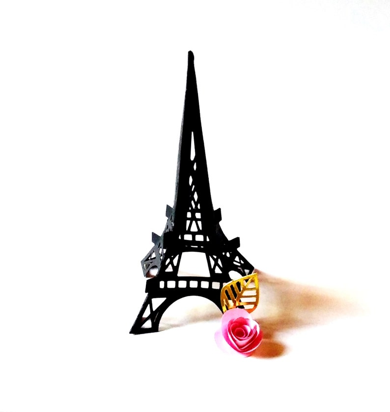 3D EIFFEL TOWER. SVG Templates. Centerpieces. Parties - Etsy