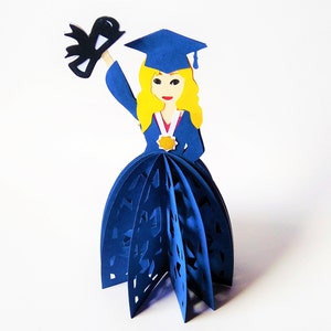 Plantillas SVG. CHICAS GRADUADAS 3D. Decoraciones para Cricut, SilhouetteCameo, corte láser. Archivos SVG, DXF, AI, SilhouetteStudio, PNG, PDF. Descarga instantánea.