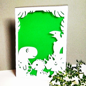BEBÊS DINOSSAUROS. Cartão de bolso. Modelos SVG. Chá de bebê, festas de aniversário. Silhueta CricutCameo. Arquivos Pdf Dxf Ai SilhouetteStudio Svg Png