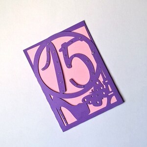 Modelos SVG. CARTÃO DE BOLSO. Convite para festa. Dxf Ai SilhouetteStudio Png Pdf Svg Arquivos. Download instantâneo. Cricut SilhouetteCameo Corte a laser.