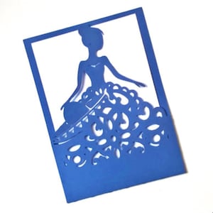 PRINCESA MEXICANA. Cartão de bolso. Modelos SVG. Dxf SilhouetteStudio Ai Svg Png Arquivos Pdf. Download instantâneo. SilhouetteCameo, Cricut