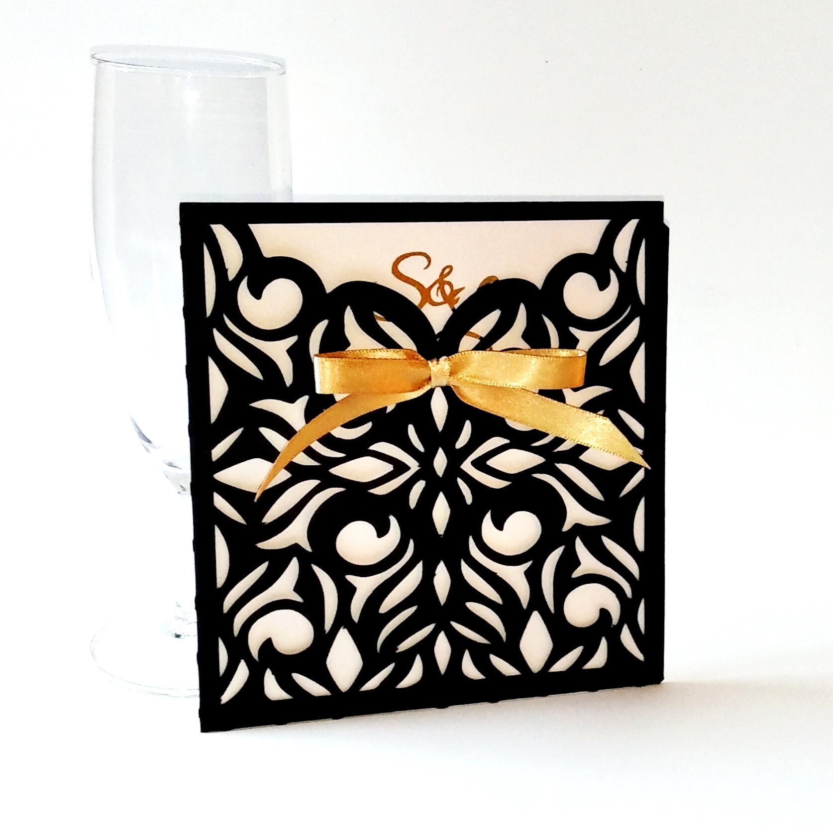 WEDDING INVITATIONS. SVG Template. Pocket Card / Envelope. Dxf Etsy