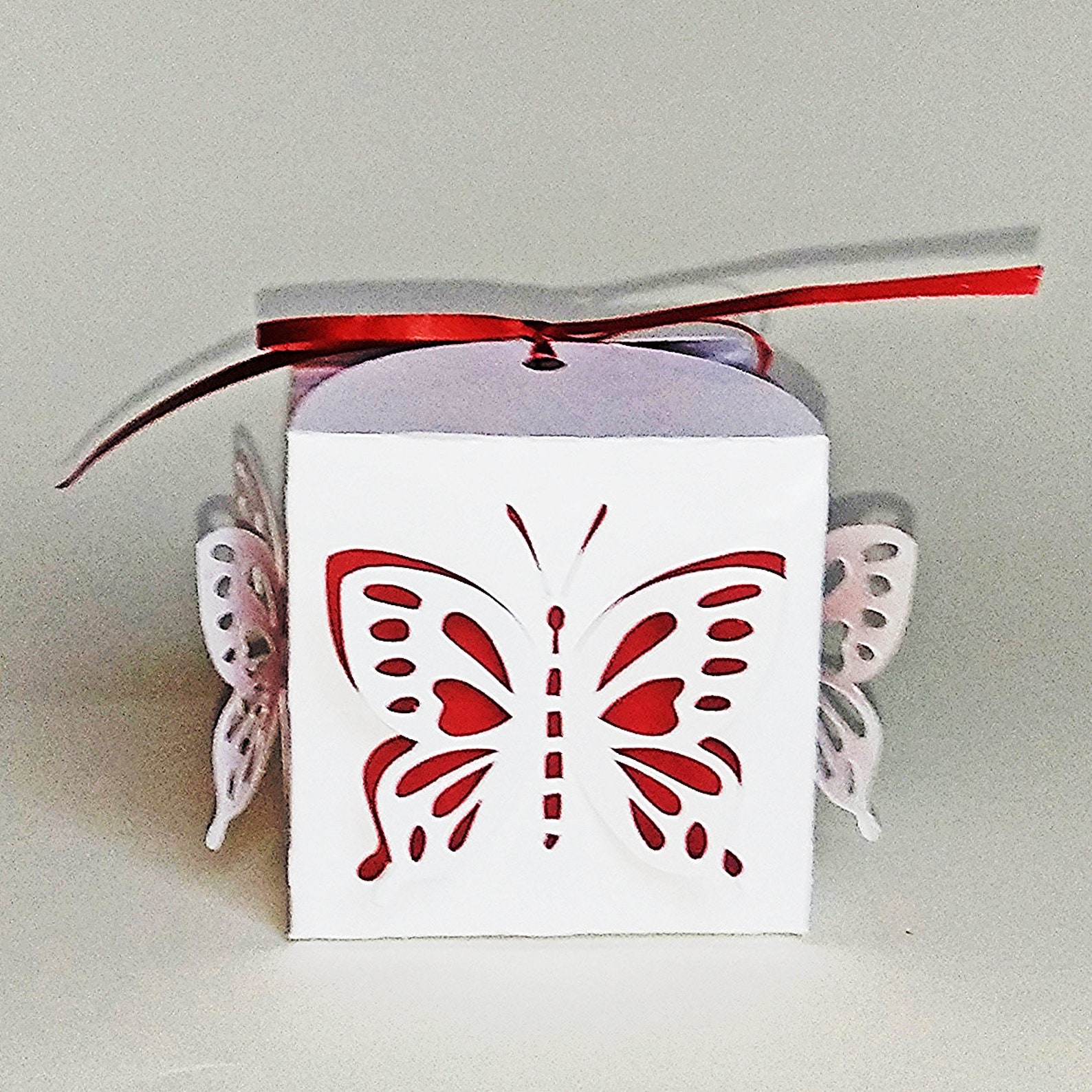 3D BUTTERFLY BOX. SVG Templates. Favor Box. Candy Box. Dxf Etsy