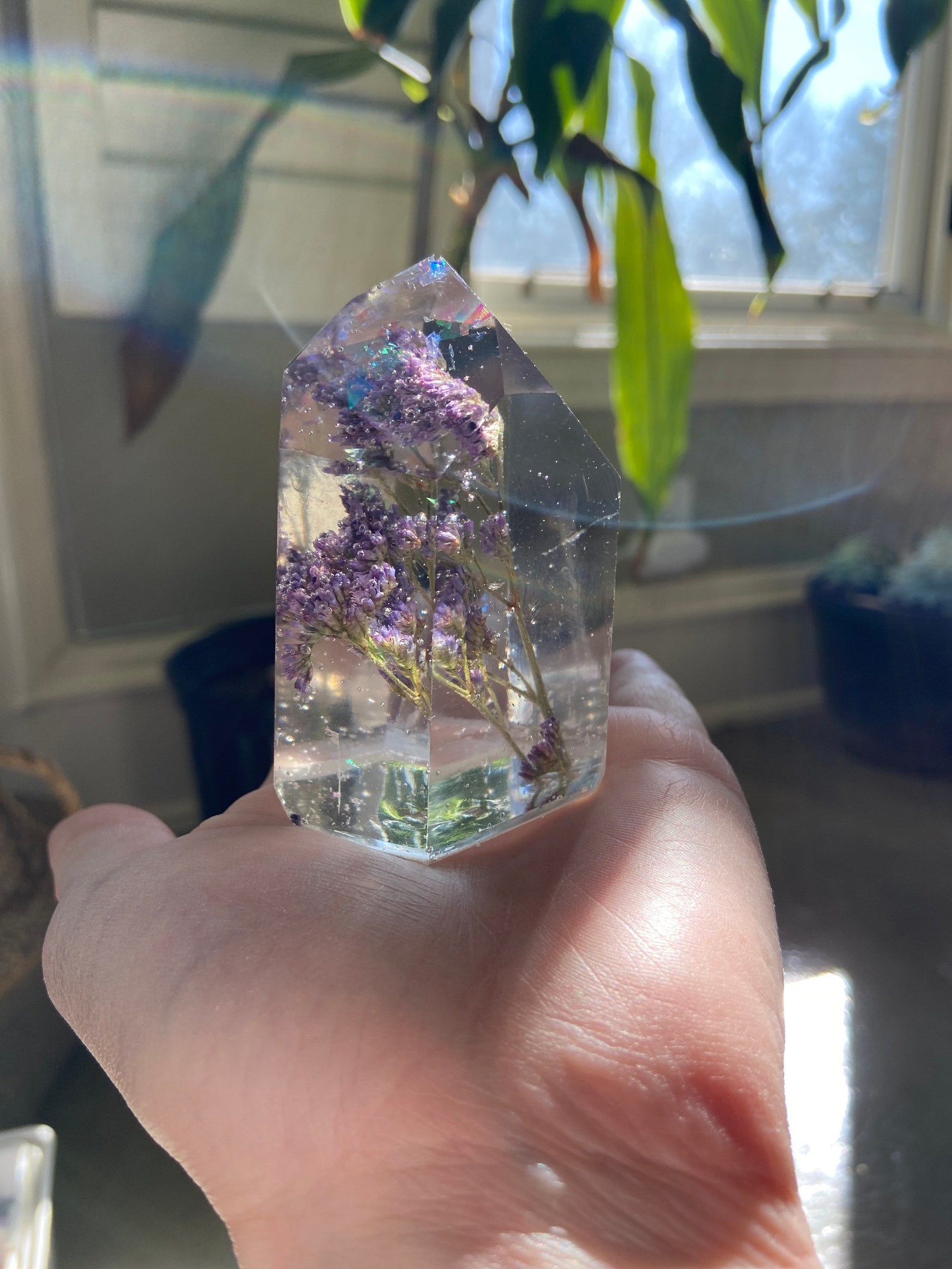 Botanical Crystal Towers M Etsy