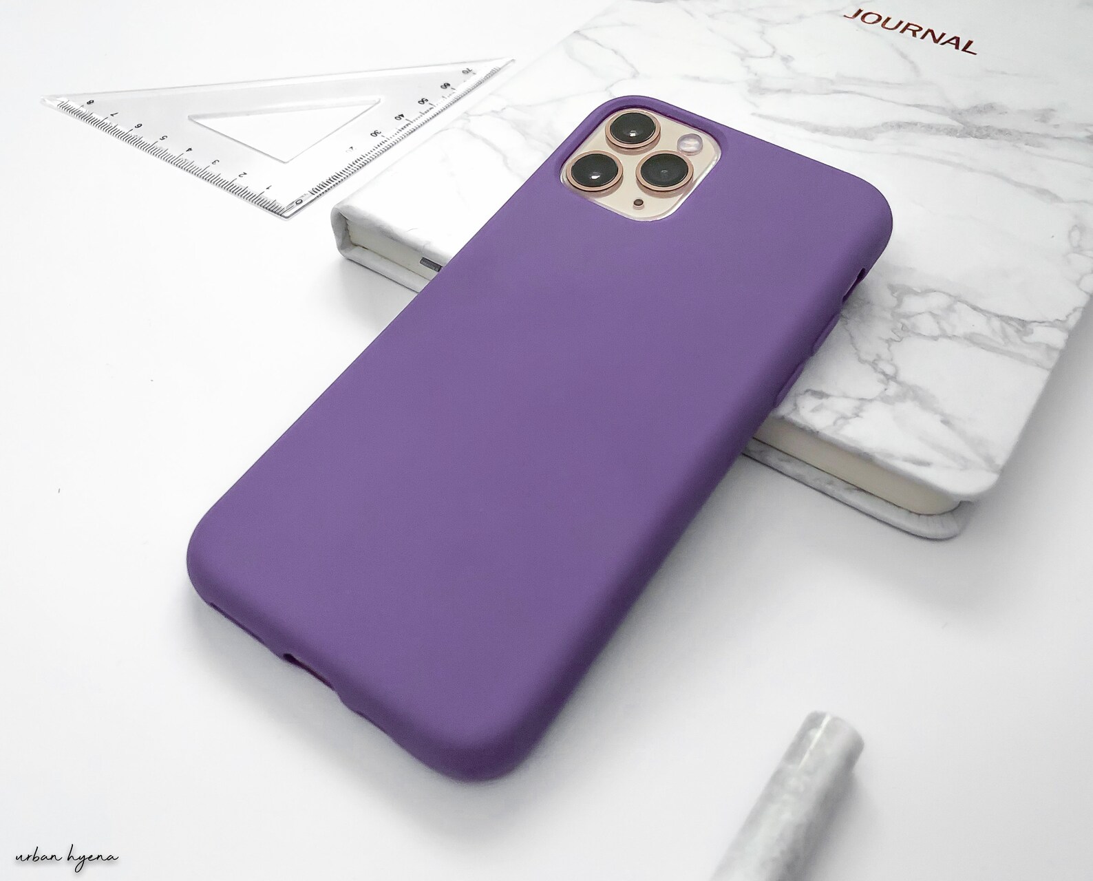Dark Purple Silicone Iphone Case Iphone 11 Pro Case Iphone 11 Etsy