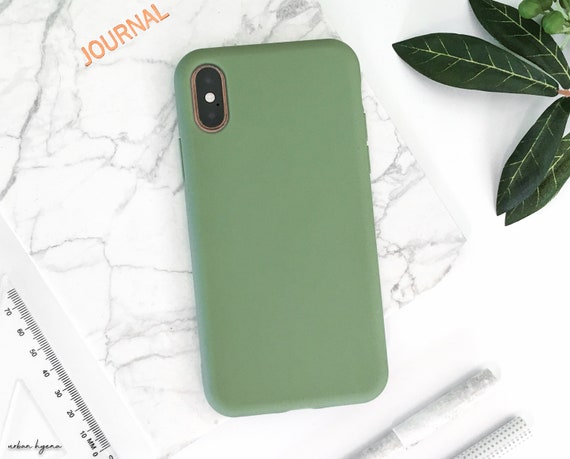 Green Silicone Iphone Case Iphone 11 Pro Case Iphone 11 Pro Etsy