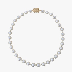 9-11mm White South Sea Pearl Necklace