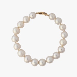 10-12mm White South Sea Pearl Bracelet