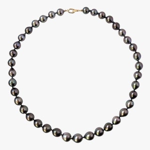 8-11mm Perfect Drops Tahitian Pearl Necklace