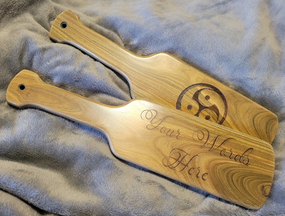 Custom Engraving, 2' Mahogany Paddle
