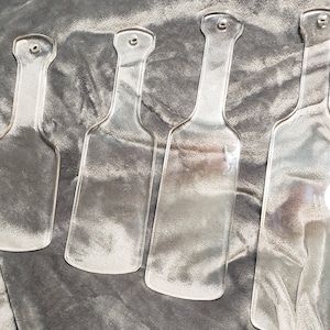 Clear Spanking Paddle 12&quot;-18&quot;x4&quot; Acrylic