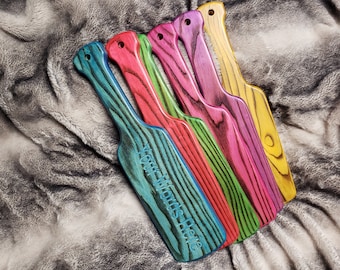 Personalized Spanking Paddle Engraved 12" to 18"x4"