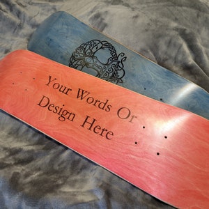 Tabla de skate personalizada personalizada