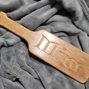 Daddy's Brat Paddle, BDSM Spanking Paddle, Personalized Kinky