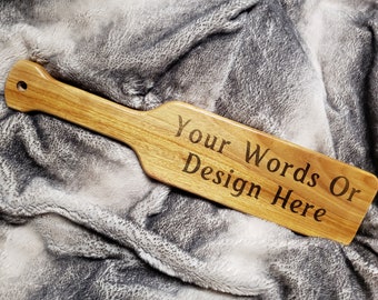 Canary Personalized Spanking Paddle 12"-18"x4"