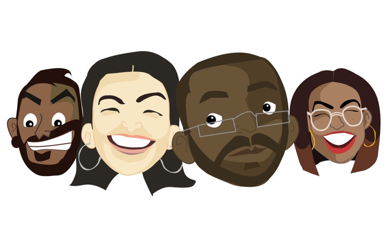 Group Caricature | Etsy