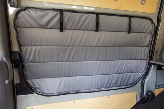 Sprinter Van Insulated Privacy Window Cover Shade For Slider Door Window
