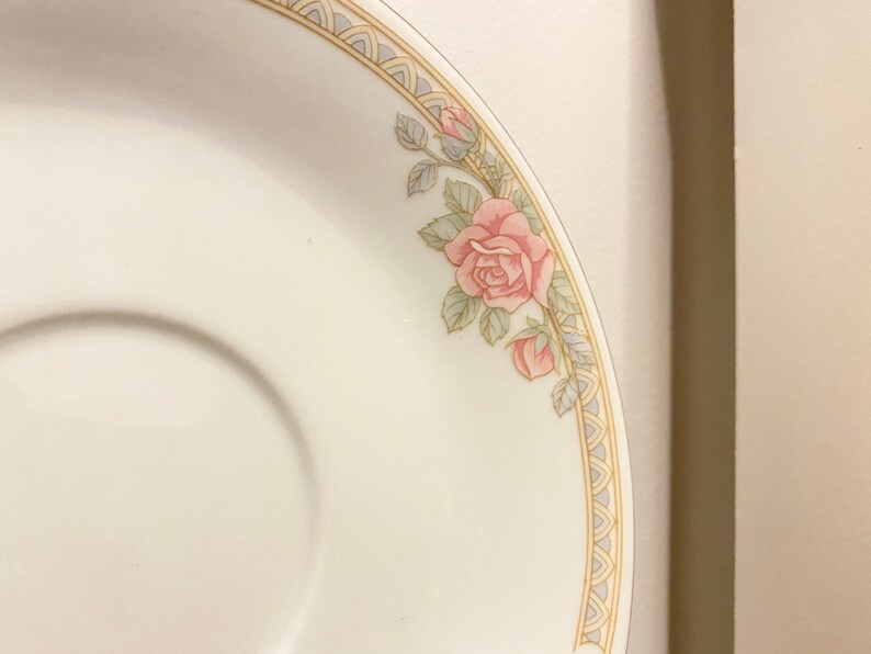 Tienshan Fine China Crown Ming Christina Pattern Tea Cups Etsy